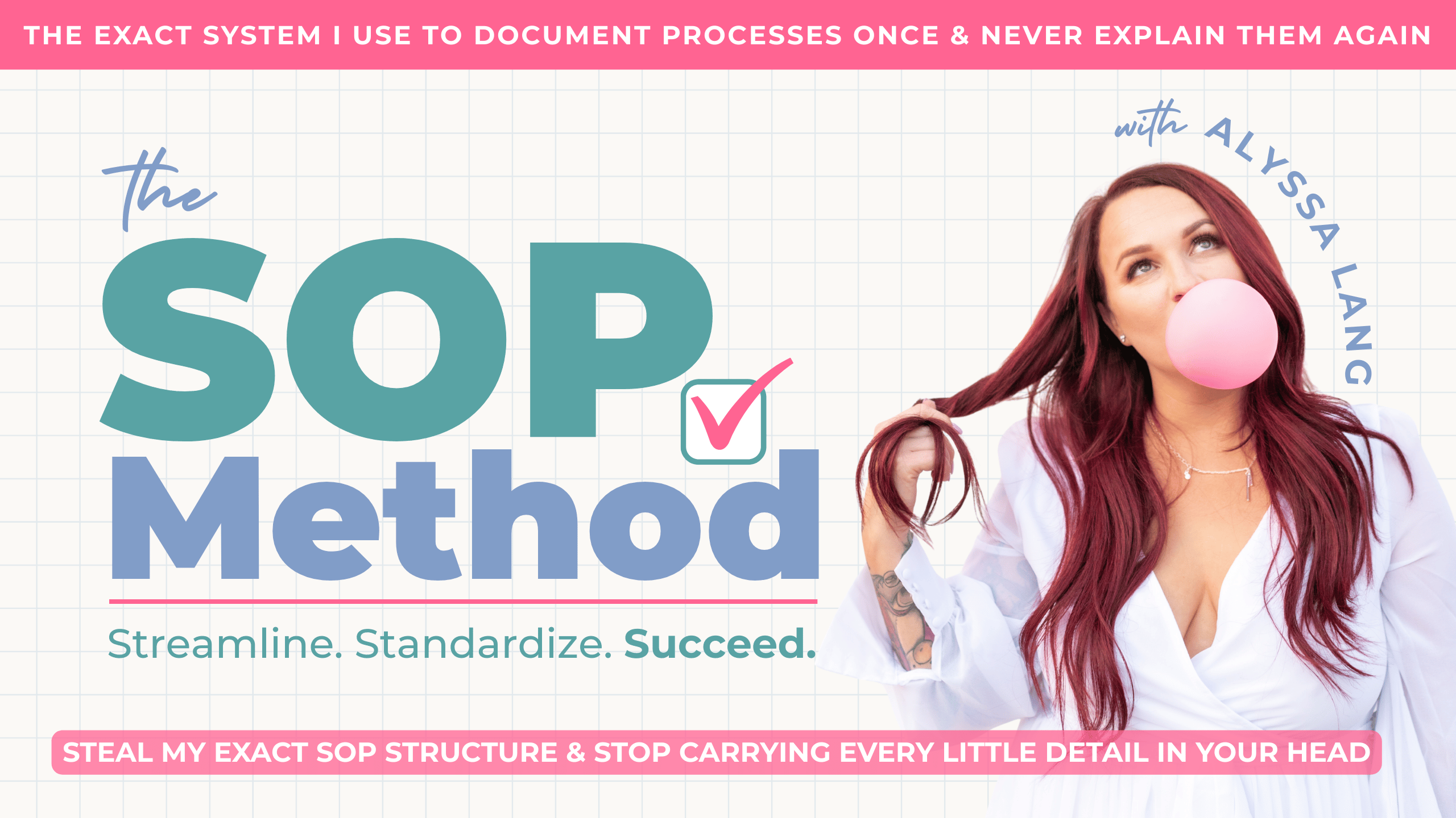 The SOP Method with Alyssa Lang